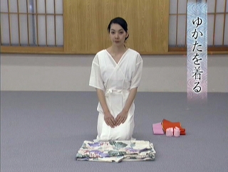 DVD, how to wear YUKATA