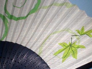 SENSU, maple leaf - white