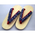 GETA for women, lil flowers and water pattern